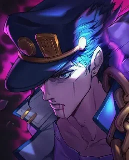 Sticker from JoJo♤ Jotaro Kydzo