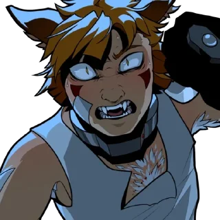 👿 emoji Ren hana – [ @aanqwi1 ] Telegram sticker 6 of 107
