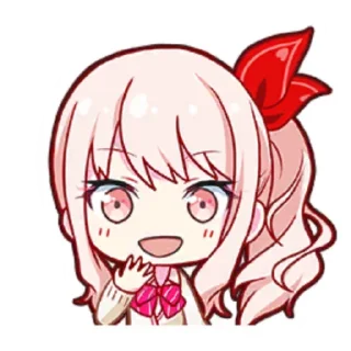 🎀 emoji 🎀𝙼𝚒𝚣𝚞𝚔𝚒 𝙰𝚔𝚒𝚢𝚊𝚖𝚊🎀 Telegram sticker 11 of 90