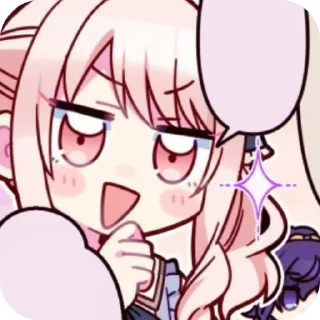 🎀 emoji 🎀𝙼𝚒𝚣𝚞𝚔𝚒 𝙰𝚔𝚒𝚢𝚊𝚖𝚊🎀 Telegram sticker 22 of 90