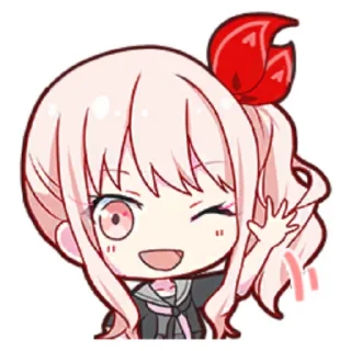 🎀 emoji 🎀𝙼𝚒𝚣𝚞𝚔𝚒 𝙰𝚔𝚒𝚢𝚊𝚖𝚊🎀 Telegram sticker 5 of 90