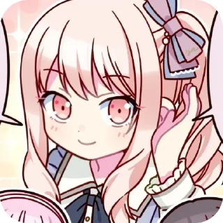 🎀 emoji 🎀𝙼𝚒𝚣𝚞𝚔𝚒 𝙰𝚔𝚒𝚢𝚊𝚖𝚊🎀 Telegram sticker 23 of 90