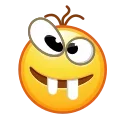 Sticker from Retro Kolobok Emoji @TgSticker