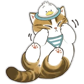 🥰 emoji Mofusand x Sanrio @xkysluv Telegram sticker 20 of 40