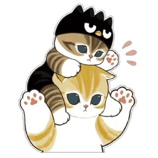 🥰 emoji Mofusand x Sanrio @xkysluv Telegram sticker 3 of 40