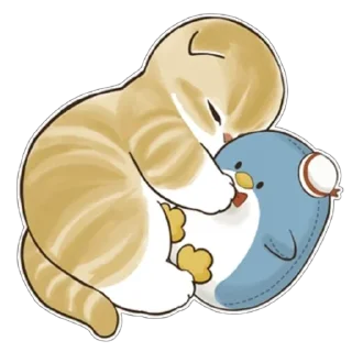 😴 emoji Mofusand x Sanrio @xkysluv Telegram sticker 24 of 40