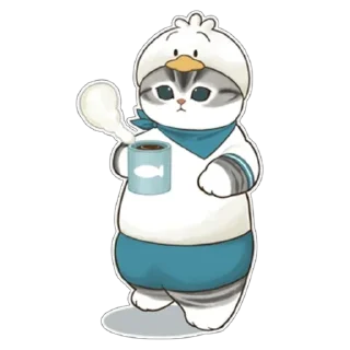 ☕️ emoji Mofusand x Sanrio @xkysluv Telegram sticker 5 of 40