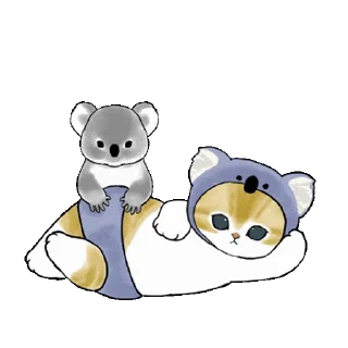 Sticker from Mofusand 2 @xkysluv
