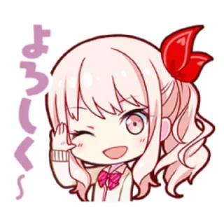Sticker from ° ⊹ 🍥 ⊹ ° Mizuki Akiyama @MyDarlingCharlotte