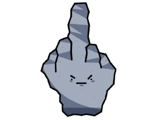 🖕 emoji Rocky Cocky Telegram sticker 6 of 8