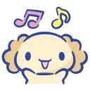 Sticker from @kotletovvemoji | Cinnamoroll