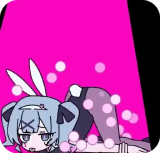 Sticker from Hatsune Miku Rabbit Hole!