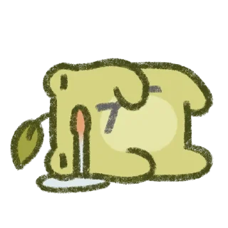 Sticker from две жабки