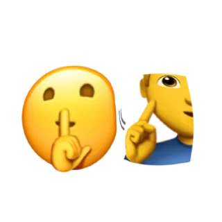 🤫 emoji ВЕТА ЁЖ АВТОР ➡️ @Ctikerubot Telegram sticker 5 of 120