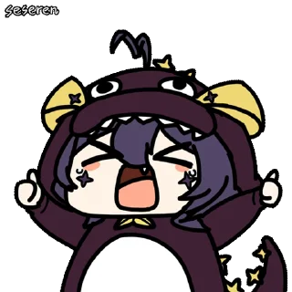 😆 emoji Mahou Shoujo ni Akogarete (seseren) by @Negezor Telegram sticker 8 of 26