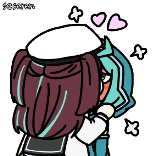 😙 emoji Mahou Shoujo ni Akogarete (seseren) by @Negezor Telegram sticker 24 of 26
