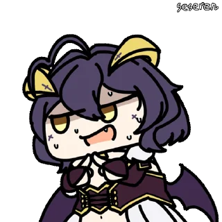 😅 emoji Mahou Shoujo ni Akogarete (seseren) by @Negezor Telegram sticker 12 of 26