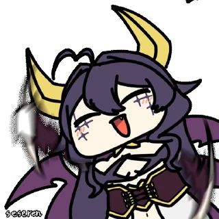 😆 emoji Mahou Shoujo ni Akogarete (seseren) by @Negezor Telegram sticker 3 of 26