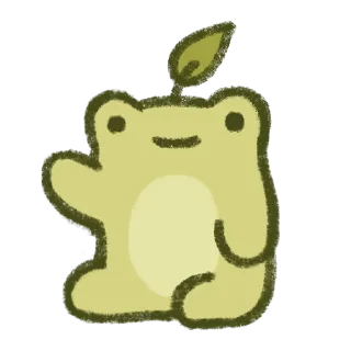 Sticker from две жабки