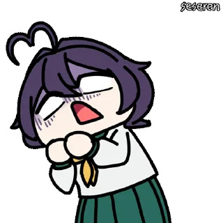 😱 emoji Mahou Shoujo ni Akogarete (seseren) by @Negezor Telegram sticker 15 of 26