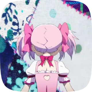 Sticker from Puella madoka magica
