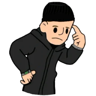 🙍‍♂ emoji Omar Mateen Telegram sticker 24 of 30