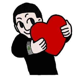 ❤️ emoji Omar Mateen Telegram sticker 13 of 30