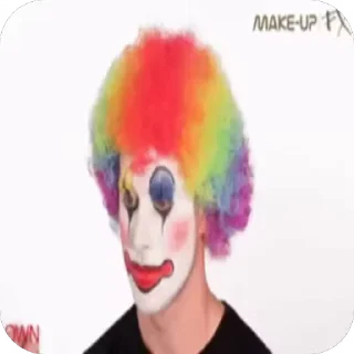 🤡 emoji Стикер пак пон Telegram sticker 7 of 115