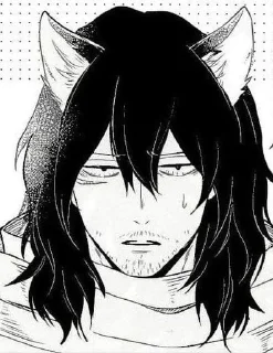 🐱 emoji Aizawa BNHA Telegram sticker 13 of 120