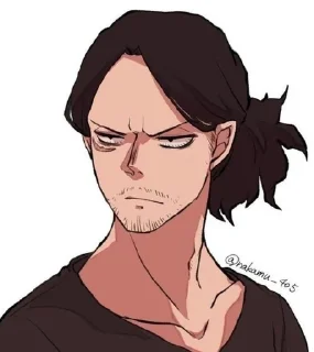 😡 emoji Aizawa BNHA Telegram sticker 9 of 120