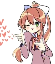 Sticker from Just Monika for Onii-chan