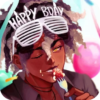 🎂 emoji МИКА ЮДЖИН!!!! @bezmozgov_1 Telegram sticker 18 of 120