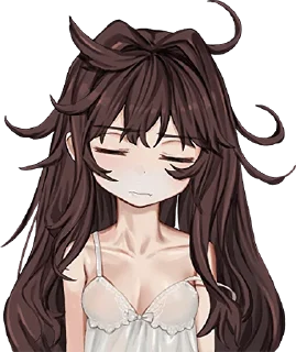 😪 emoji ELISIA BEST CUTE MOMENTS :: @line_stickers Telegram sticker 8 of 16