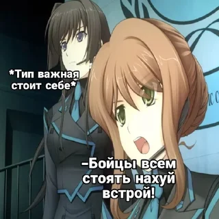 Muv-Luv: Alternative Chat sticker 4