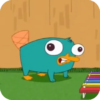 Sticker from Perry the Platypus • @Earth928B