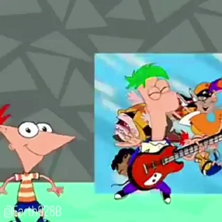 🔥 emoji Phineas And Ferb | @Earth928B Telegram sticker 23 of 25