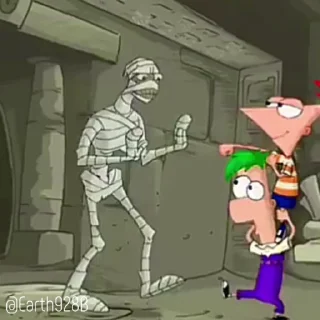 🔥 emoji Phineas And Ferb | @Earth928B Telegram sticker 7 of 25