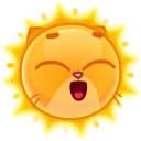 ☀️ emoji Catz Emoji @xkysluv Telegram sticker 22 of 40