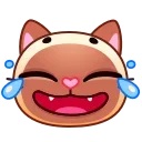 Sticker from Meow Emoji @xkysluv