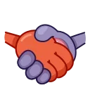 🤝 emoji Catz Emoji @xkysluv Telegram sticker 18 of 40