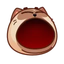 😮 emoji Catz Emoji @xkysluv Telegram sticker 16 of 40