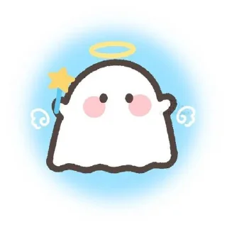 ⭐️ emoji ghost@lovee_2024 @animerar_bot Telegram sticker 11 of 19