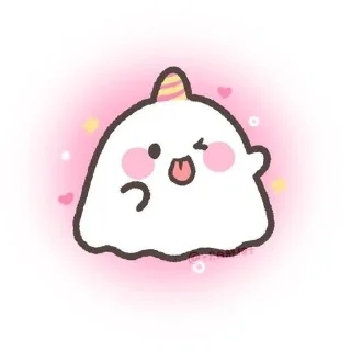⭐️ emoji ghost@lovee_2024 @animerar_bot Telegram sticker 12 of 19