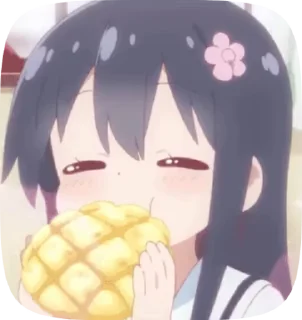 Sticker from Gifff anime