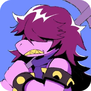 Sticker from 🪓Susie🪓 @UndertaleDeltaruneStickersArts