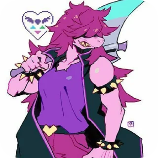 Sticker from 🪓Susie🪓 @UndertaleDeltaruneStickersArts