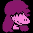 Sticker from Deltarune Susie