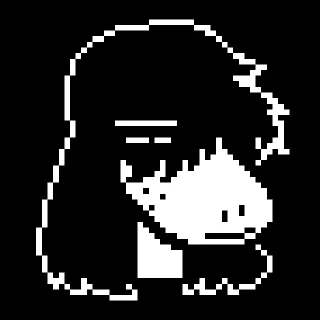 🧐 emoji Susie Deltarune🪓 Telegram sticker 9 of 83