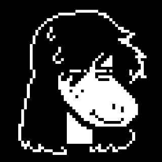😅 emoji Susie Deltarune🪓 Telegram sticker 20 of 83