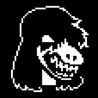 😈 emoji Susie Deltarune🪓 Telegram sticker 13 of 83